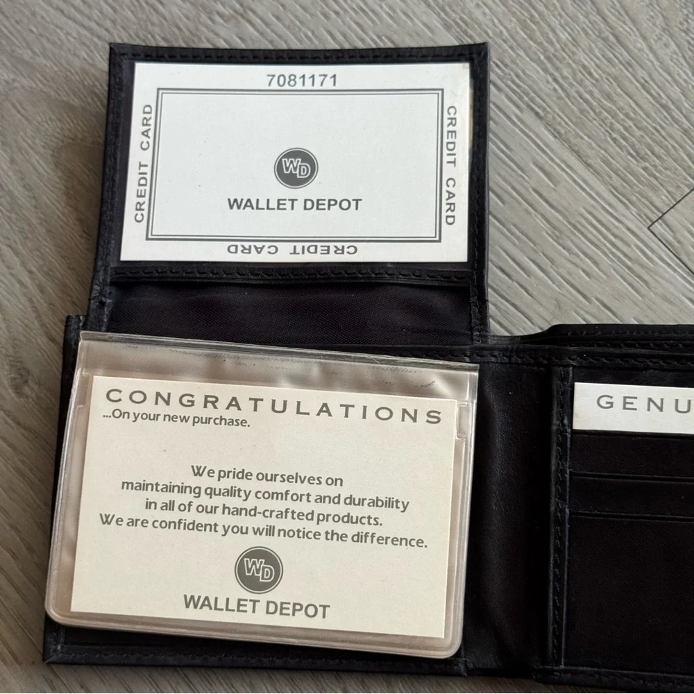 Wallet Depot Genuine Leather Wallet